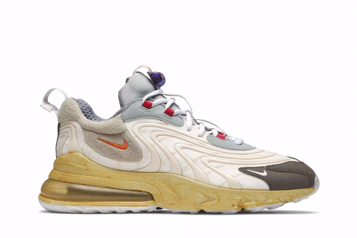 Travis Scott x Nike Air Max 270 React ENG Cactus Trails, view 2