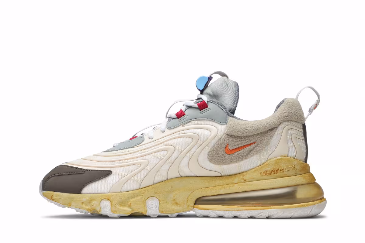 Travis Scott x Nike Air Max 270 React ENG Cactus Trails, view 4