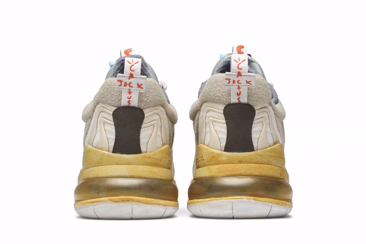 Travis Scott x Nike Air Max 270 React ENG Cactus Trails, view 7