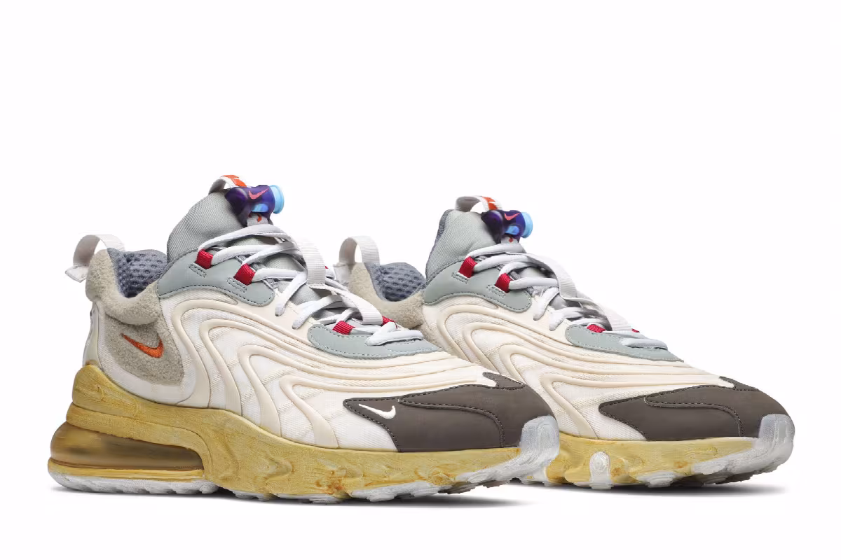 Travis Scott x Nike Air Max 270 React ENG Cactus Trails, view 9