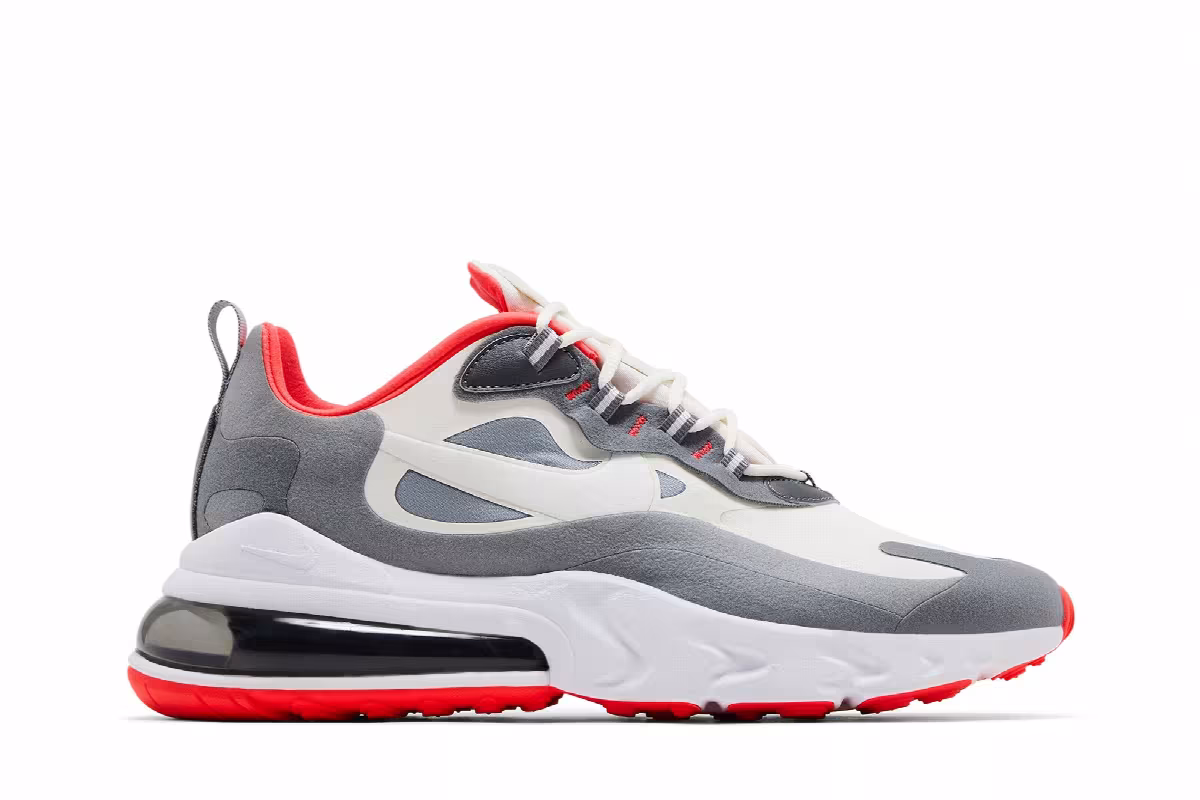 Nike Air Max 270 React Red Grey, view 2