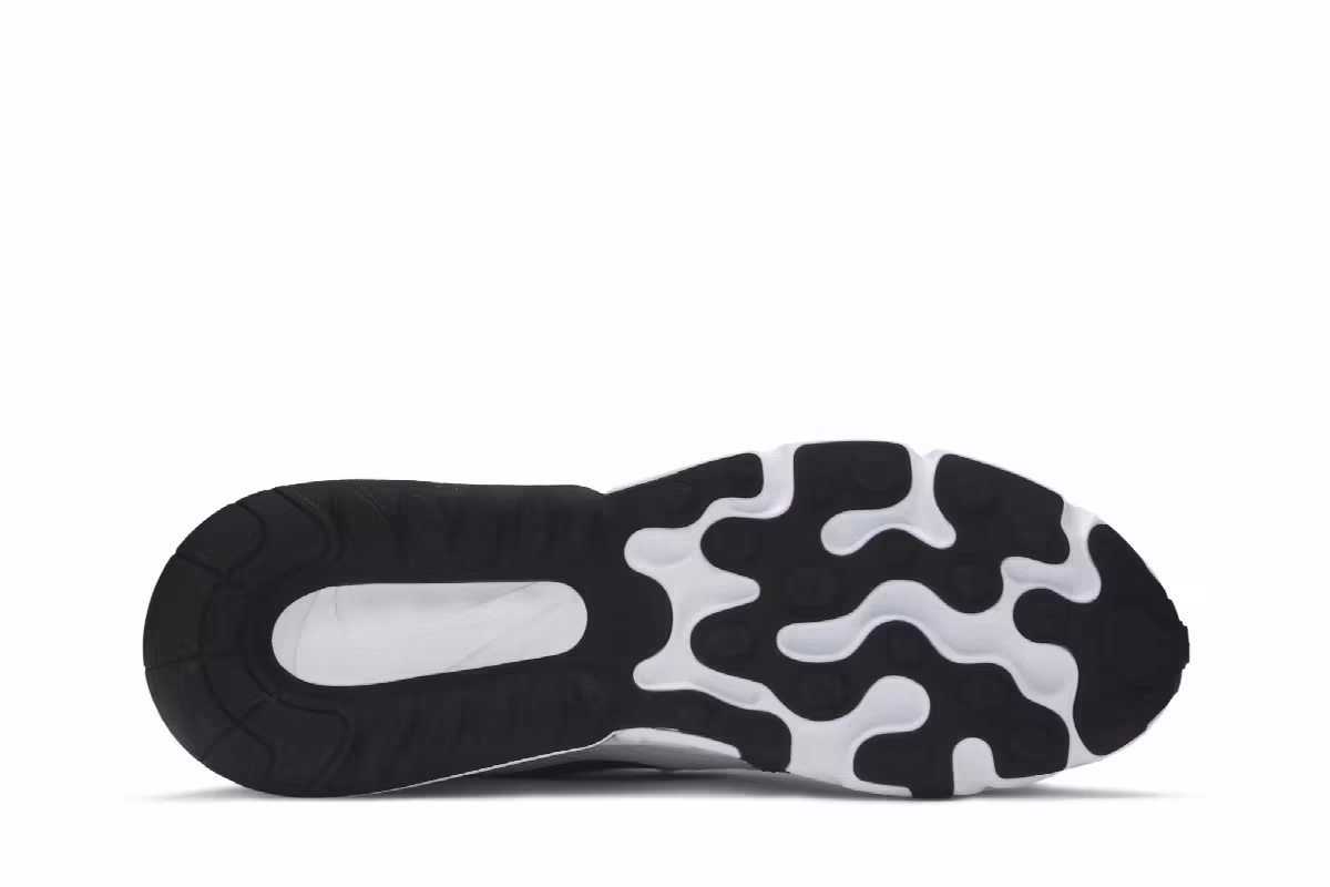 Nike Air Max 270 React White Black, view 5