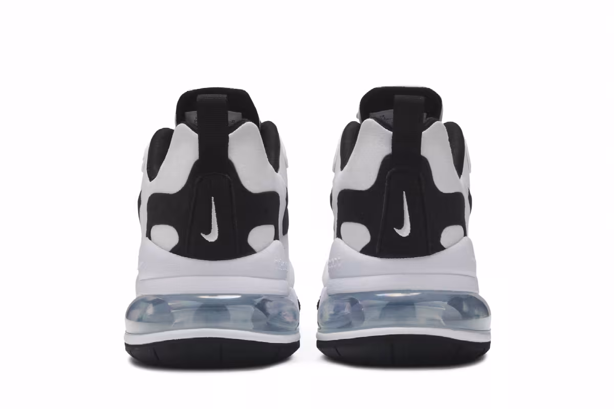 Nike Air Max 270 React White Black, view 7