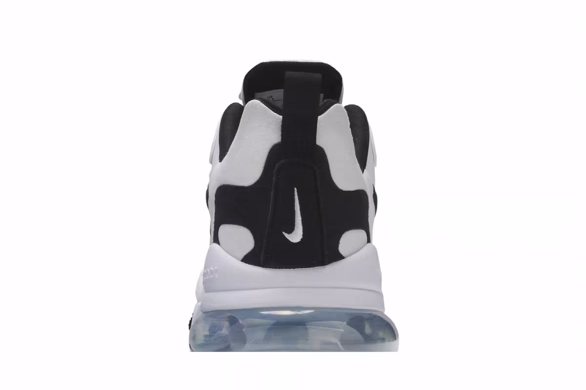 Nike Air Max 270 React White Black, view 8