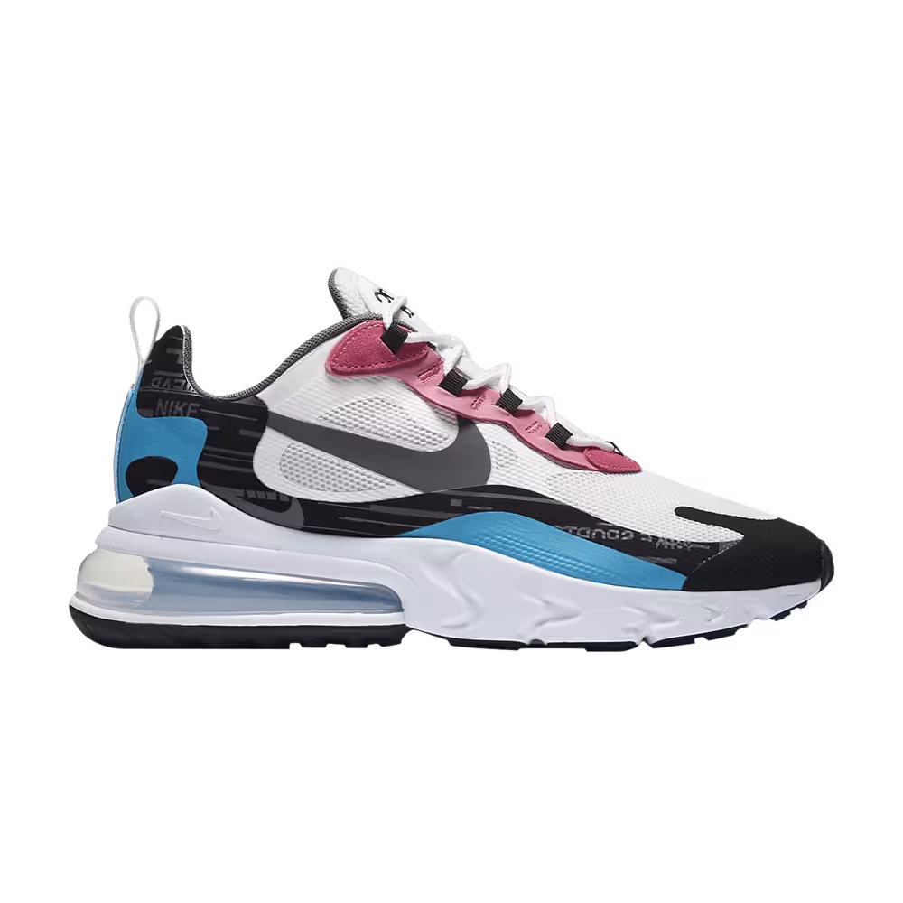 Nike Air Max 270 React White Laser Blue