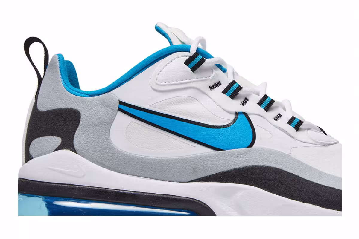 Nike Air Max 270 React Light Blue, view 3