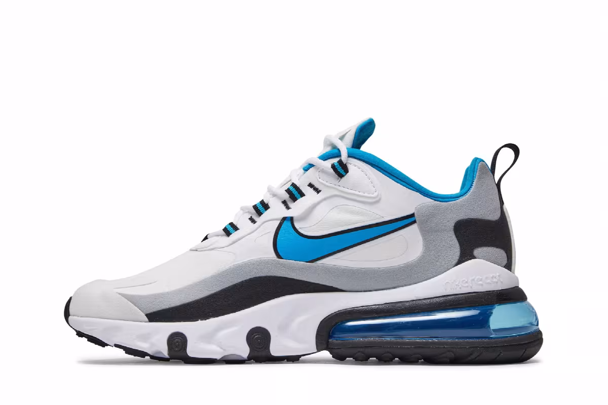 Nike Air Max 270 React Light Blue, view 4