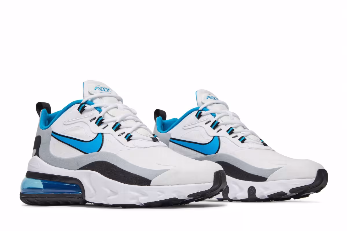 Nike Air Max 270 React Light Blue, view 9