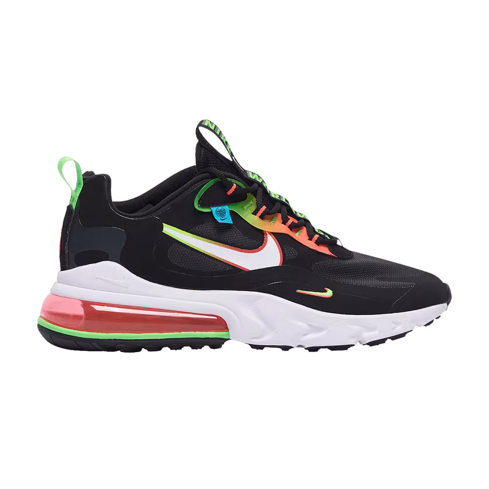 Nike Air Max 270 React Worldwide Pack - Black