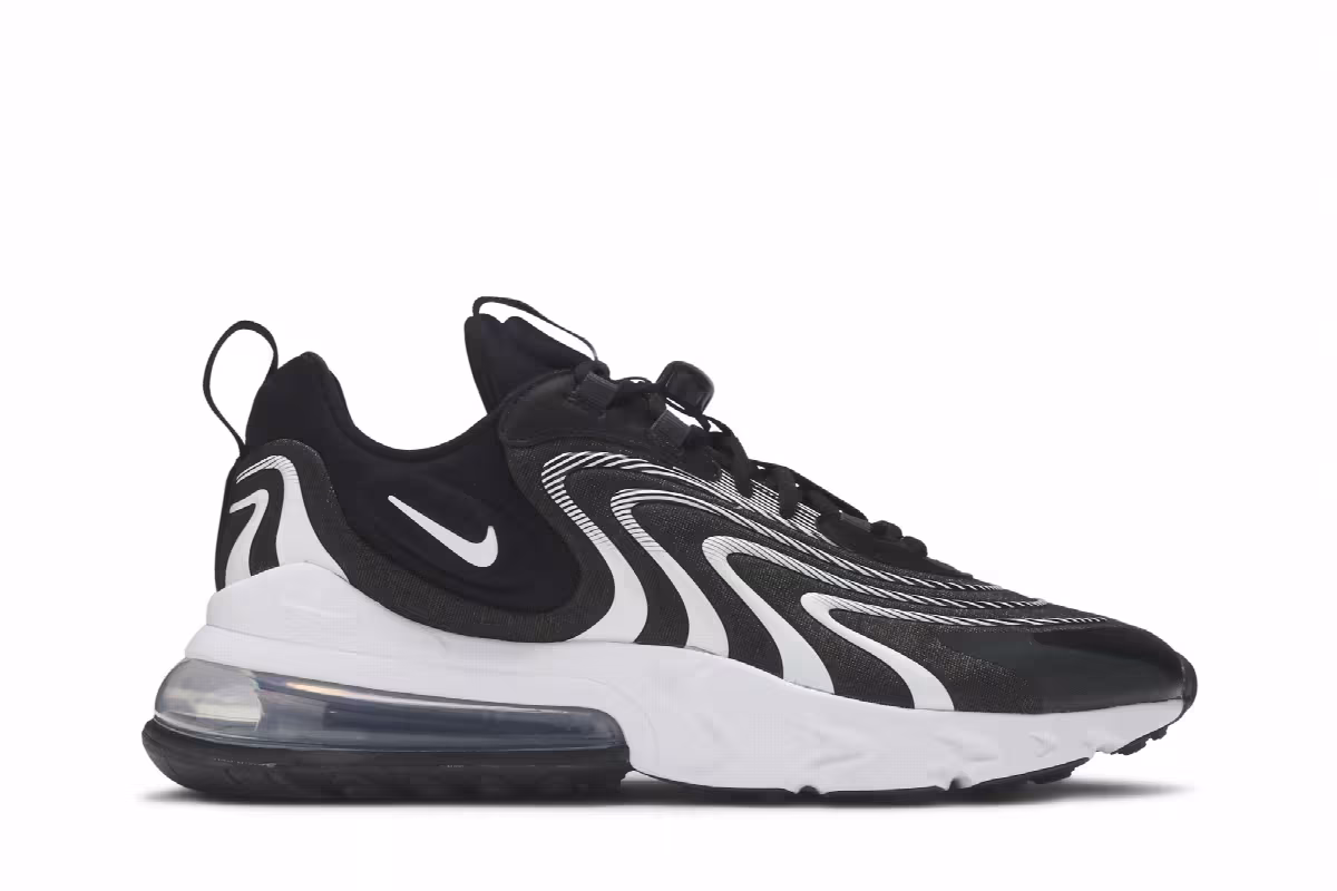 Nike Air Max 270 React ENG Black Wolf Grey, view 2