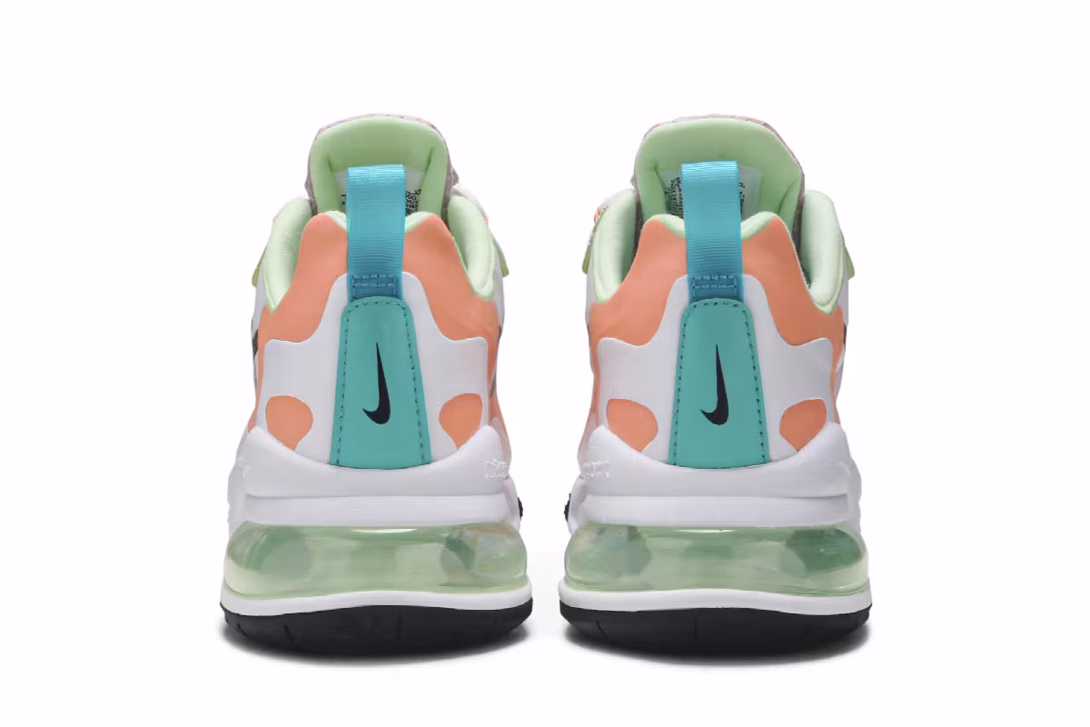Nike Women's Air Max 270 React SE Light Arctic Pink, view 7