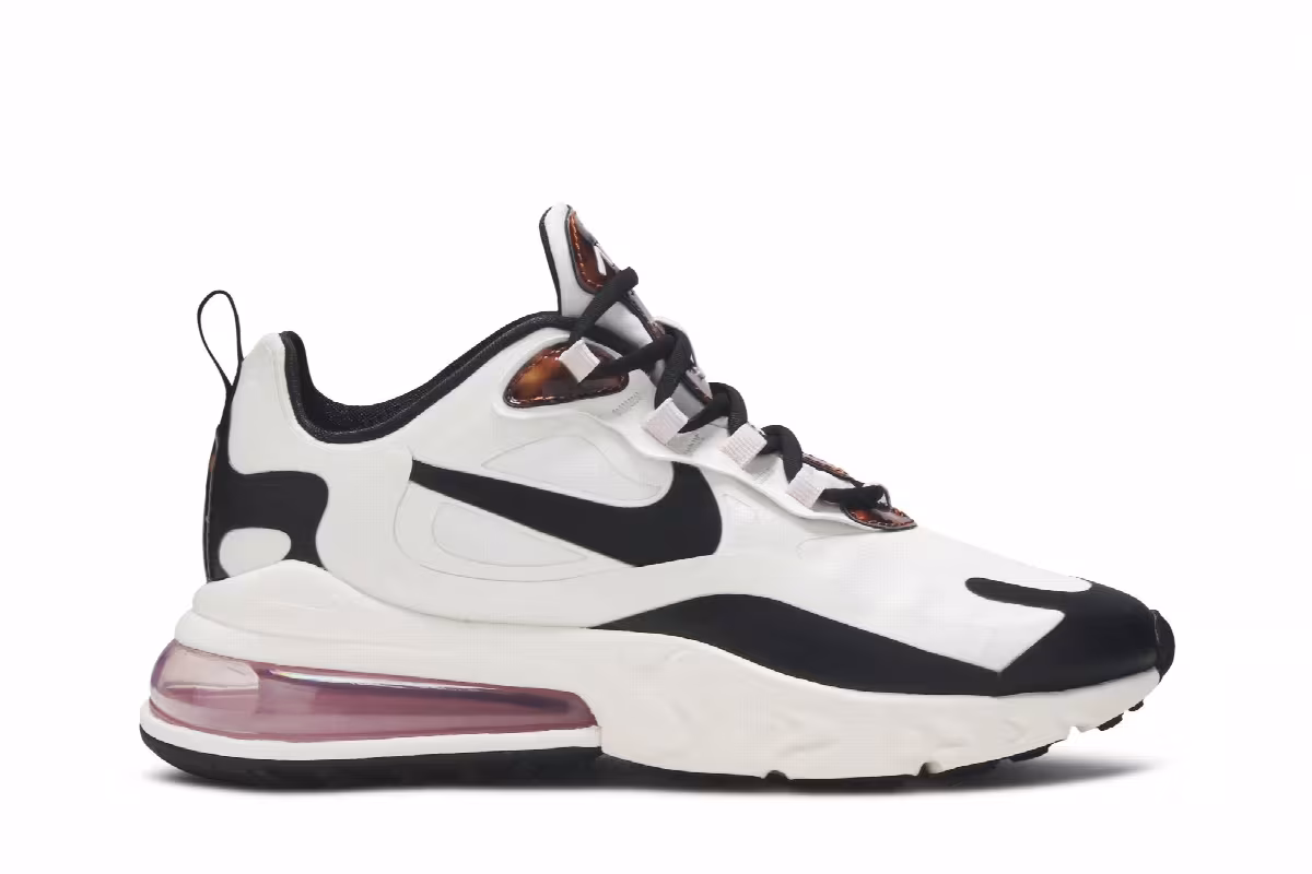 Nike Women's Air Max 270 React Tortoise Shell, view 2