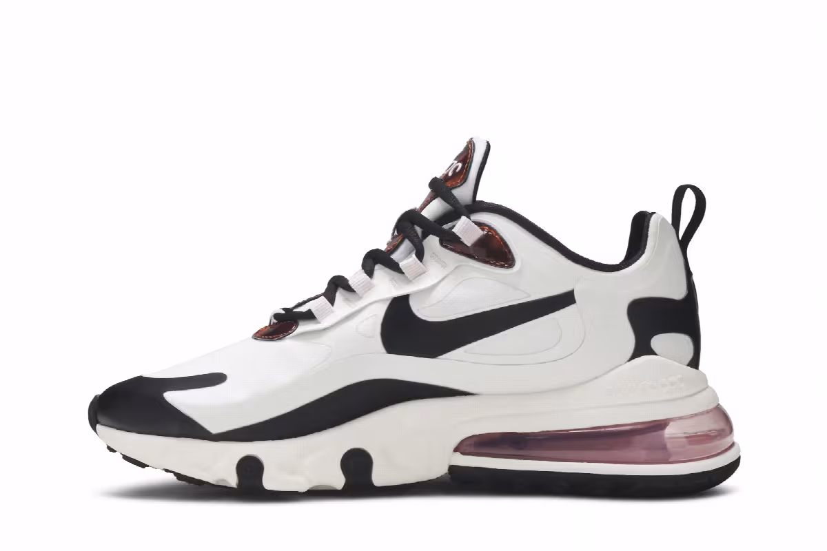 Nike Women's Air Max 270 React Tortoise Shell, view 4