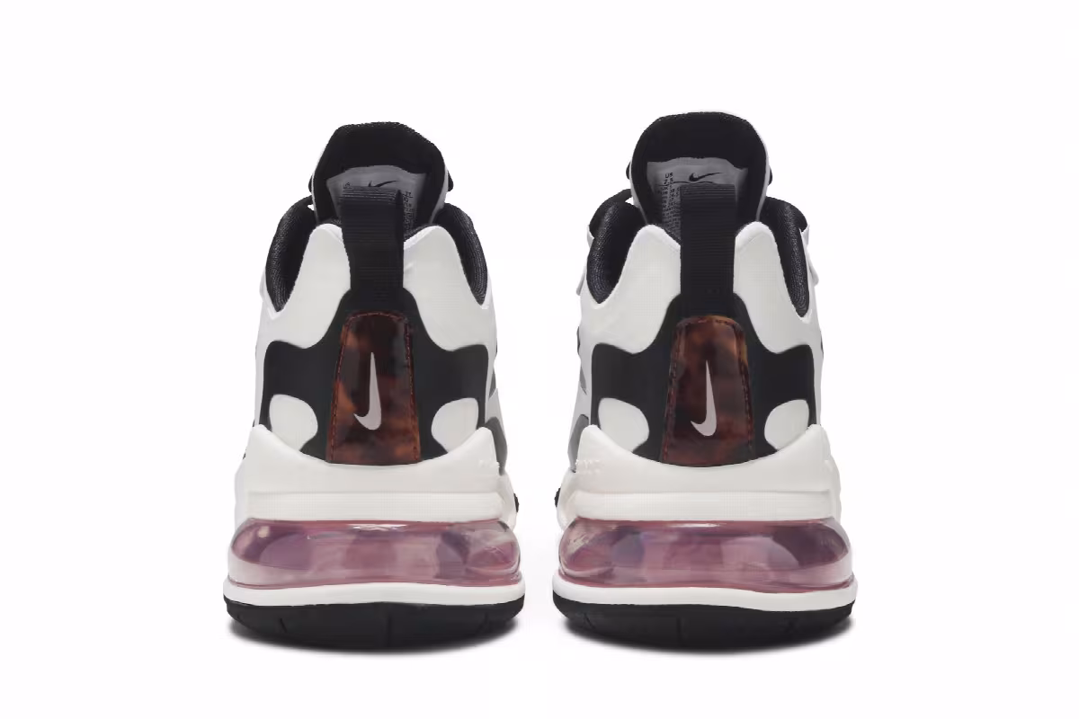 Nike Women's Air Max 270 React Tortoise Shell, view 7