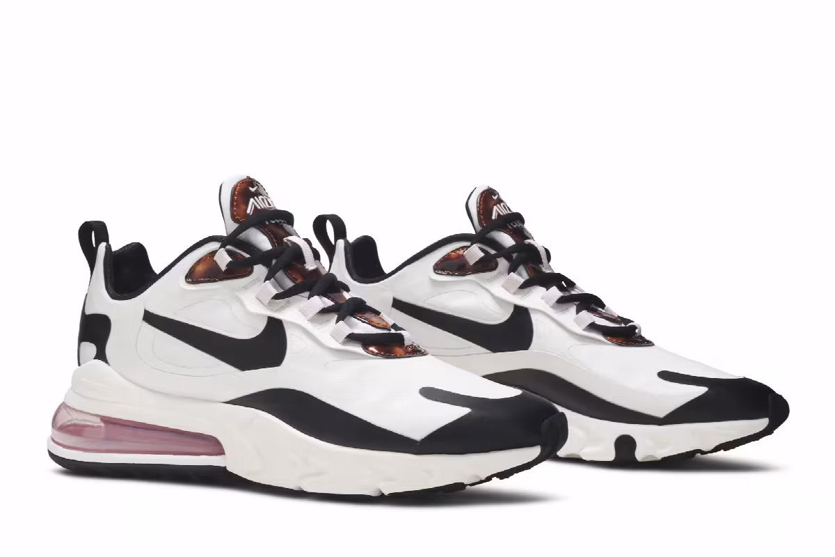 Nike Women's Air Max 270 React Tortoise Shell, view 9