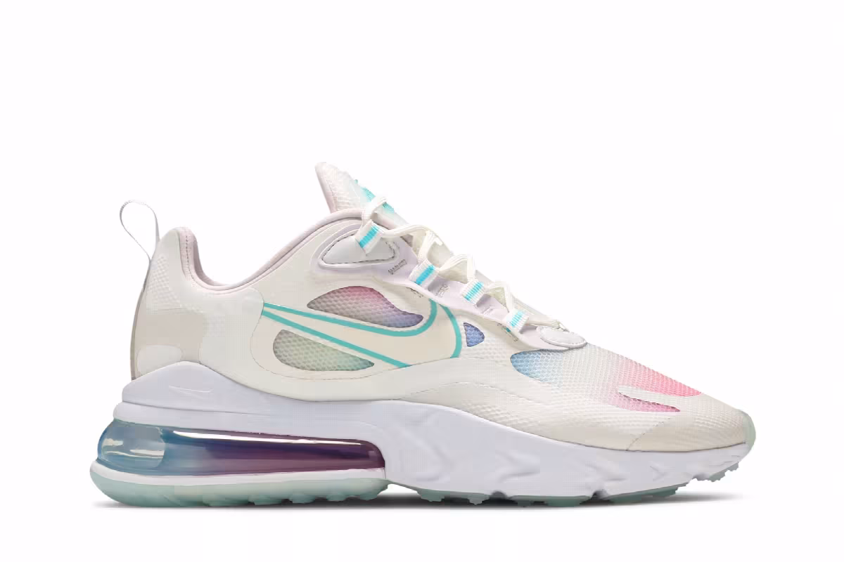 Nike Women's Air Max 270 React SE Light Gradient, view 2