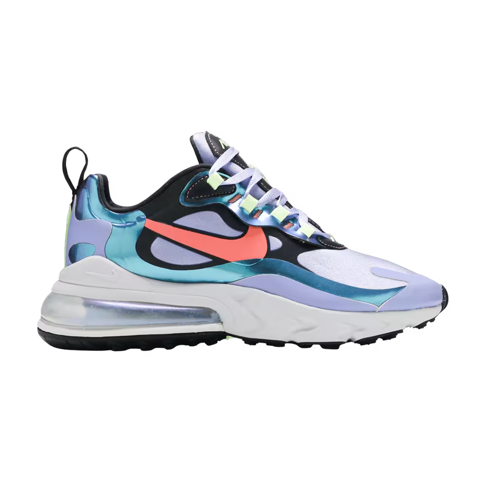 Nike Women's Air Max 270 React Light Thistle Sunblush