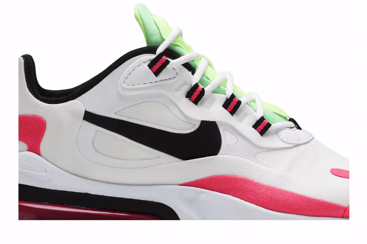 Nike Women's Air Max 270 React Hyper Pink, view 3
