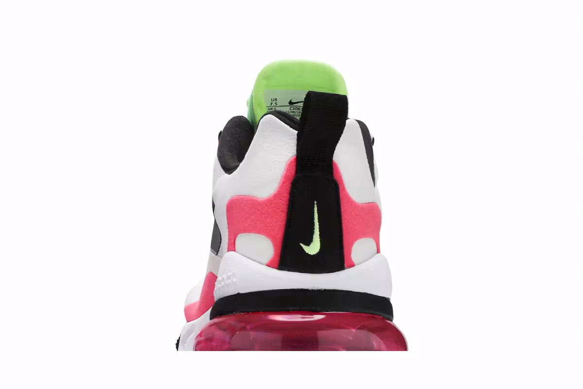 Nike Women's Air Max 270 React Hyper Pink, view 8