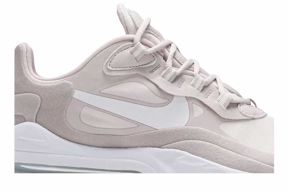Nike Women's Air Max 270 React Barely Rose, view 3