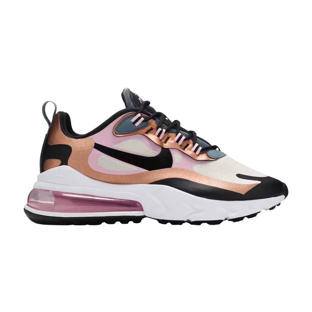 Nike Women's Air Max 270 React Metallic Bronze
