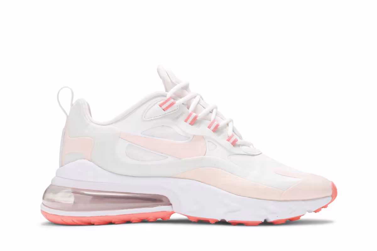 Nike Women's Air Max 270 React Crimson Tint, view 2