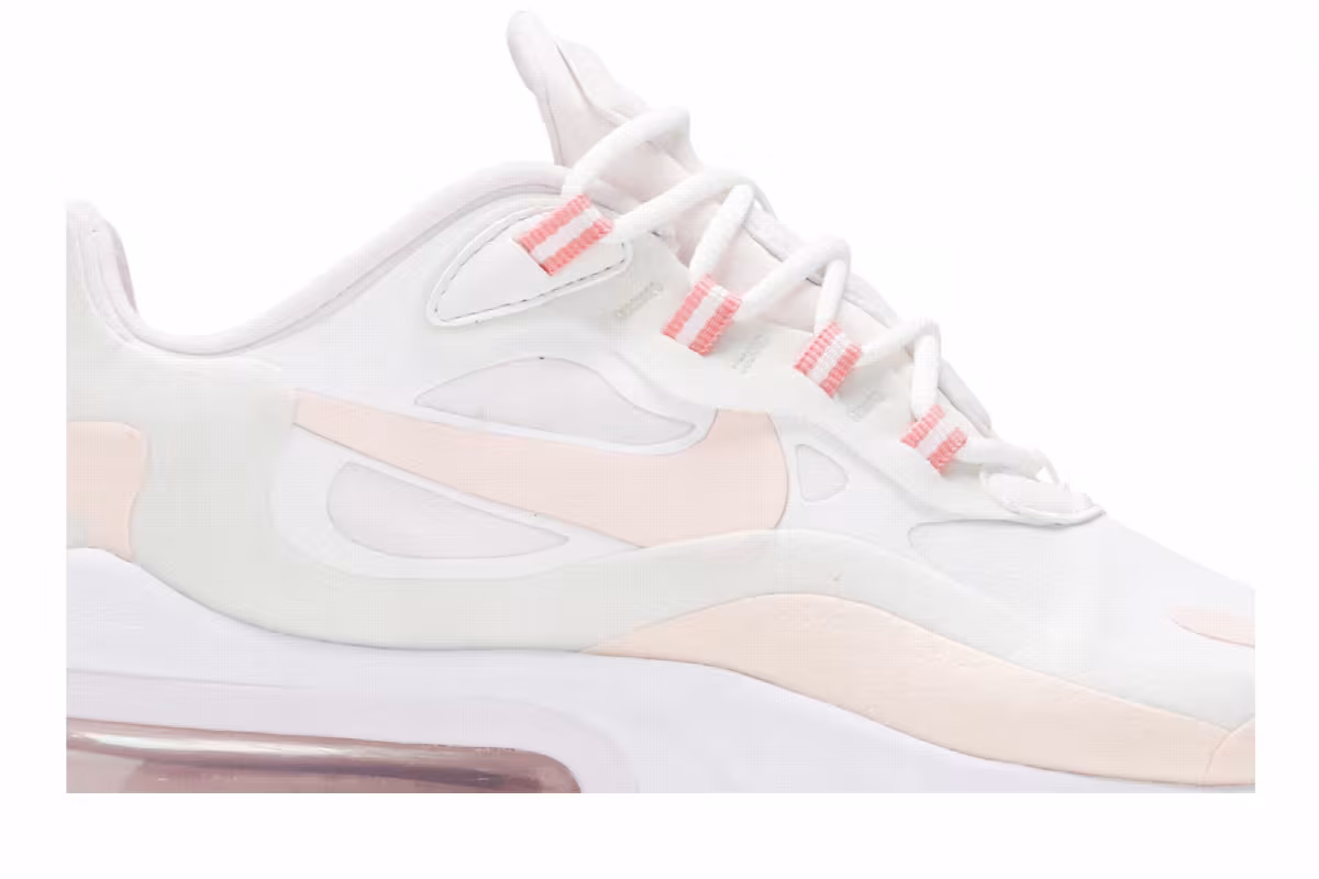 Nike Women's Air Max 270 React Crimson Tint, view 3