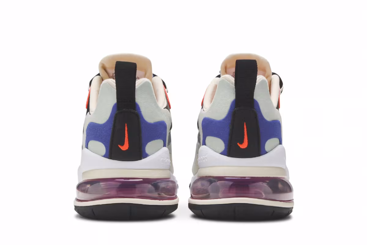 Nike Women's Air Max 270 React Fossil, view 7