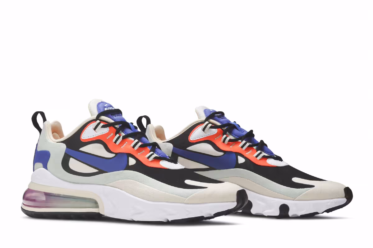 Nike Women's Air Max 270 React Fossil, view 9