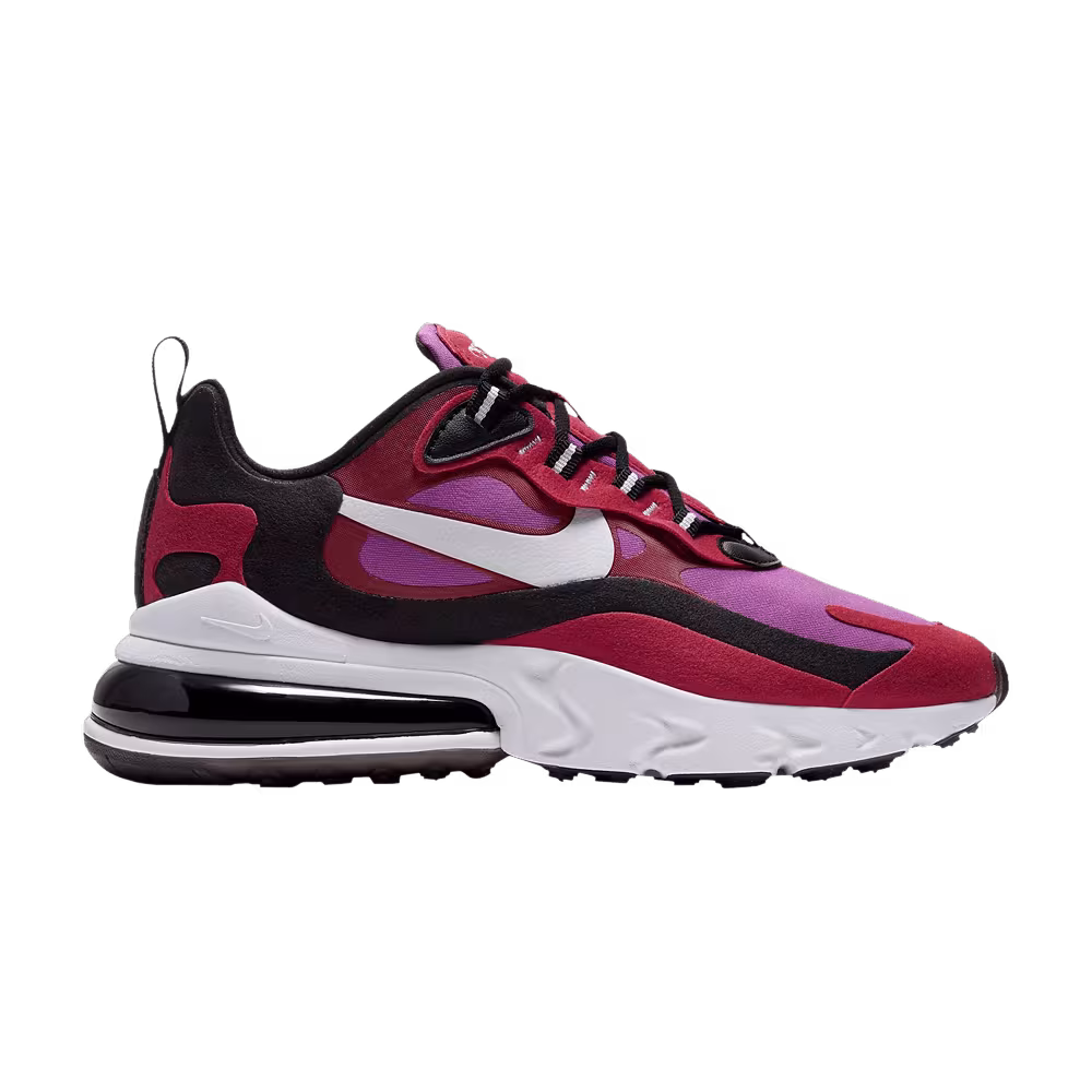 Nike Women's Air Max 270 React Red Vivid Purple