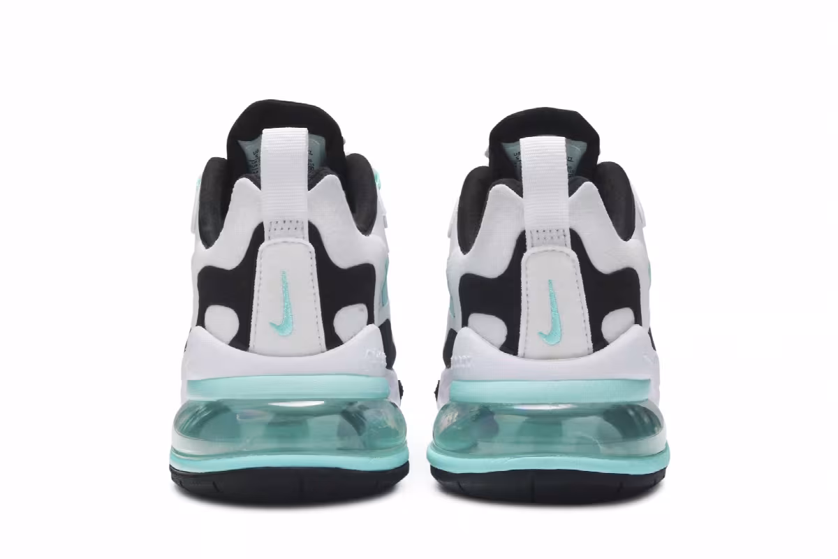 Nike Women's Air Max 270 React Aurora Green, view 7