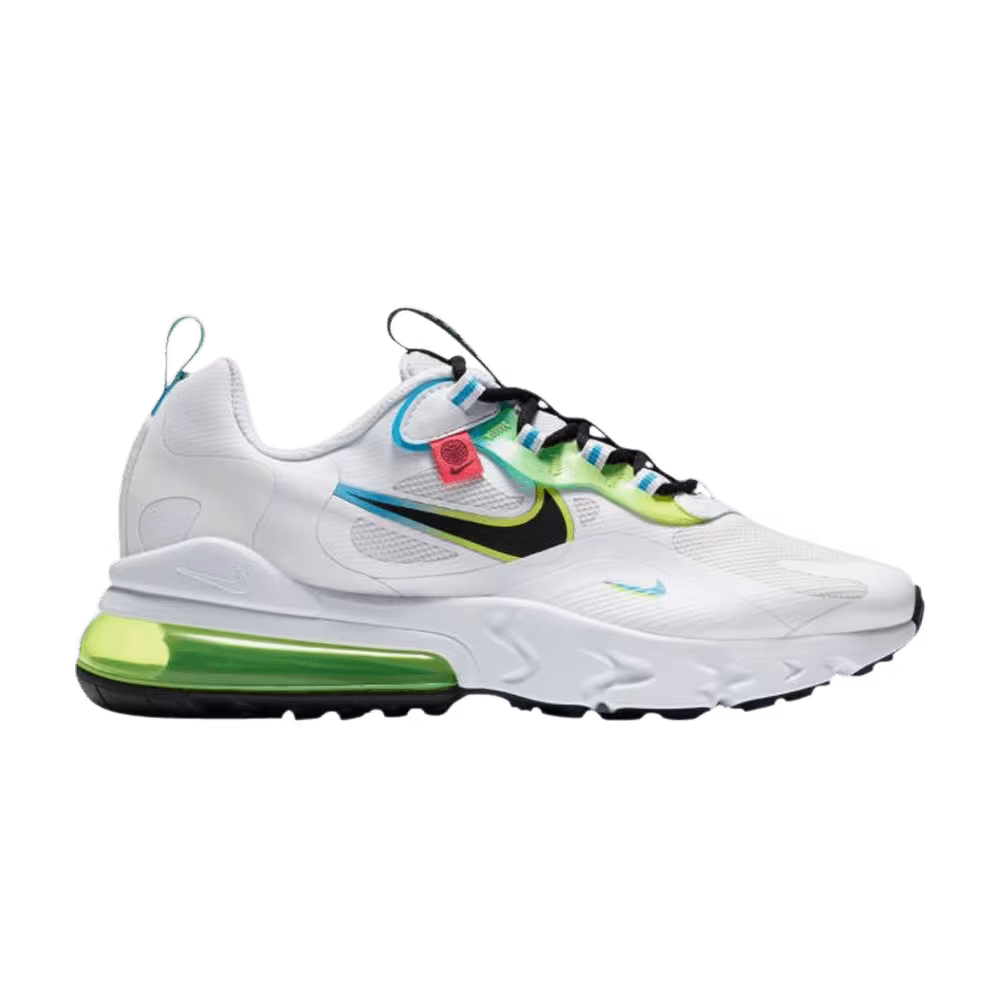 Nike Air Max 270 React GS Worldwide Pack - White