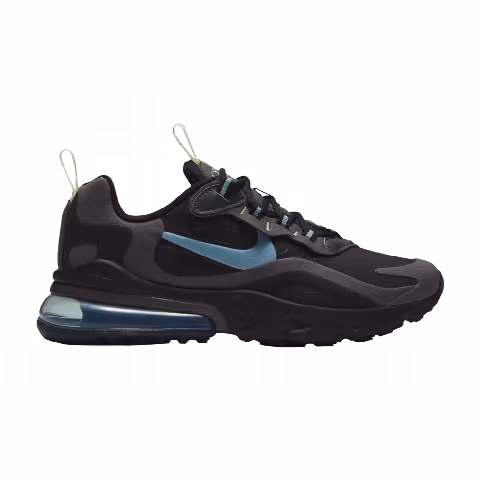 Nike Air Max 270 React GS 'Black Cerulean'