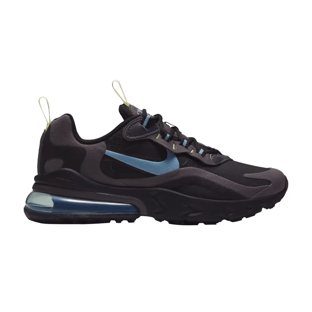 Nike Air Max 270 React GS Black Cerulean