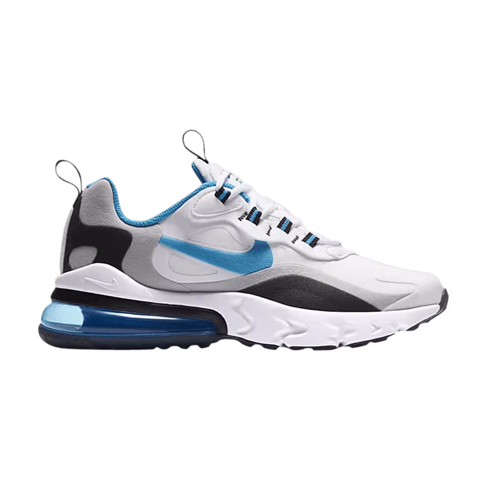 Nike Air Max 270 React GS White Laser Blue