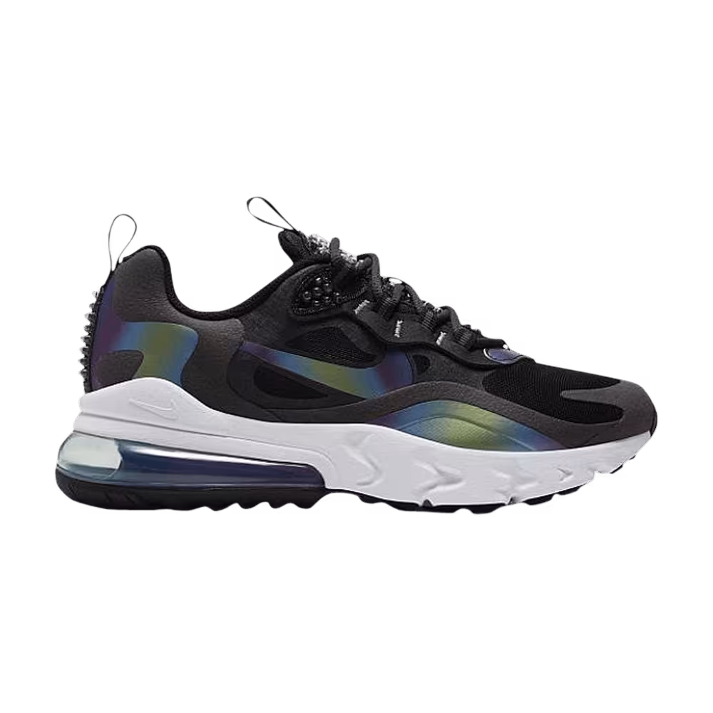 Nike Air Max 270 React GS Dark Smoke Grey Iridescent