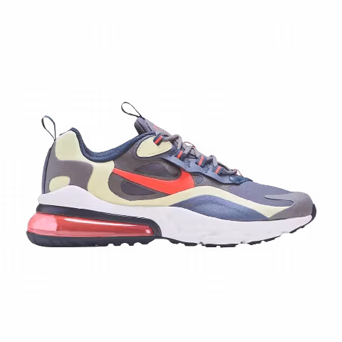 Nike Air Max 270 React GS 'Iron Grey Lime Crimson'