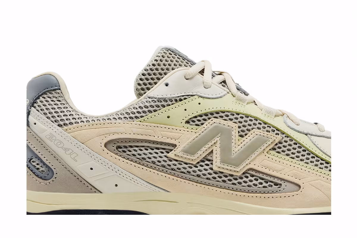 AURALEE x New Balance 204L Cream, view 3