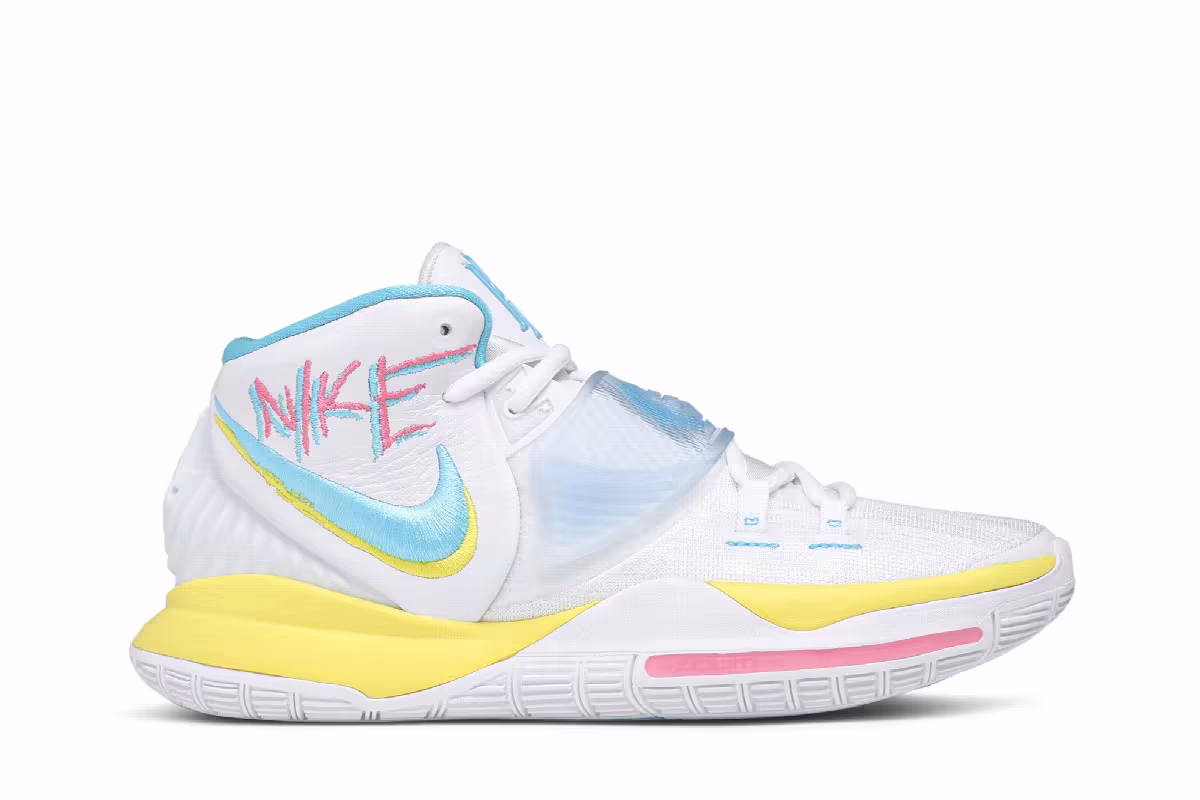 Nike Kyrie 6 Neon Graffiti, view 2