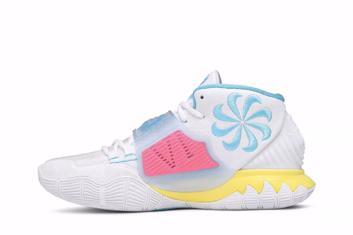 Nike Kyrie 6 Neon Graffiti, view 4