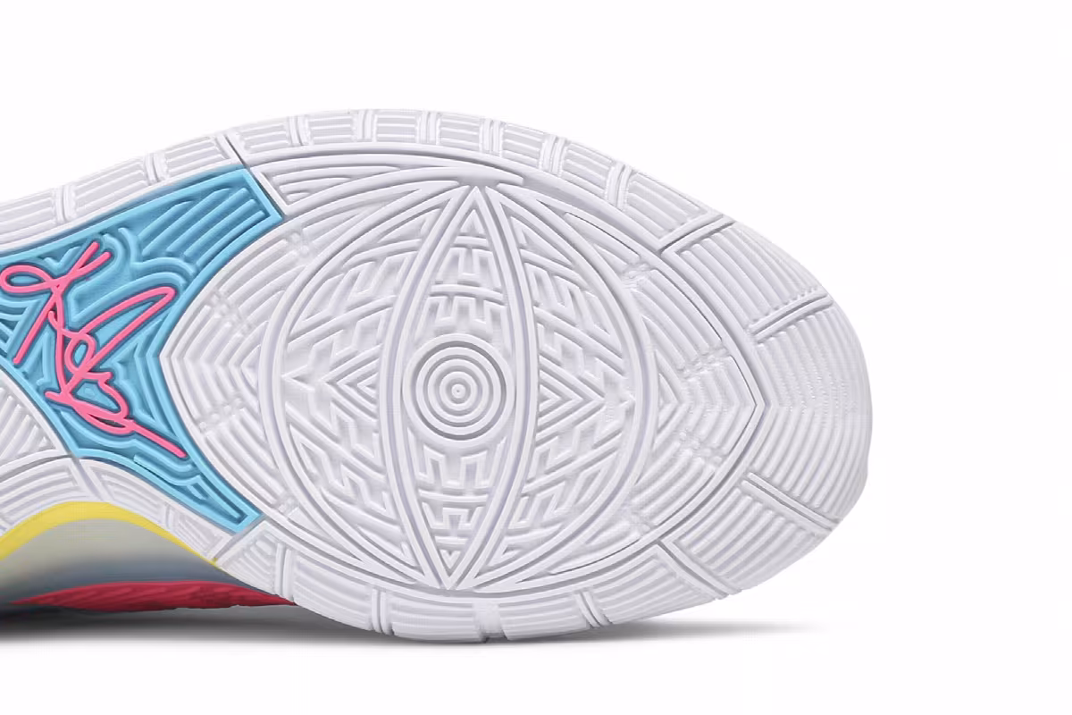 Nike Kyrie 6 Neon Graffiti, view 6