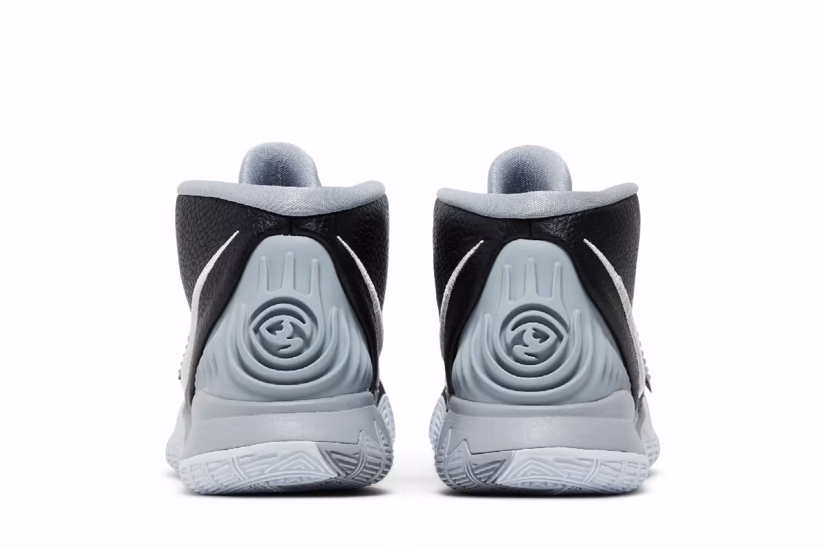 Nike Kyrie 6 Team Black Wolf Grey, view 7