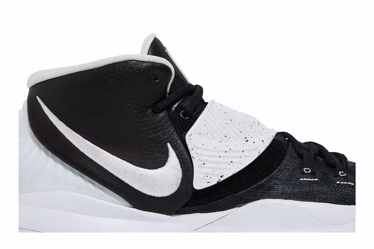 Nike Kyrie 6 Team Black White, view 3