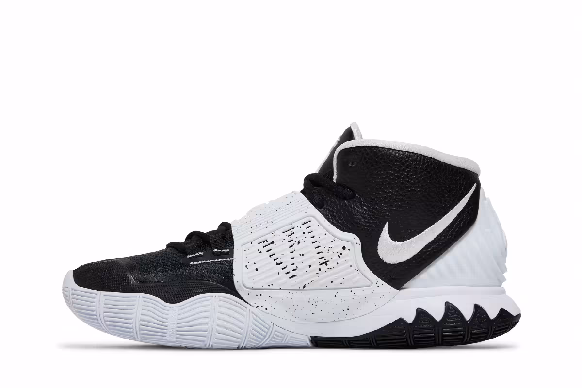 Nike Kyrie 6 Team Black White, view 4