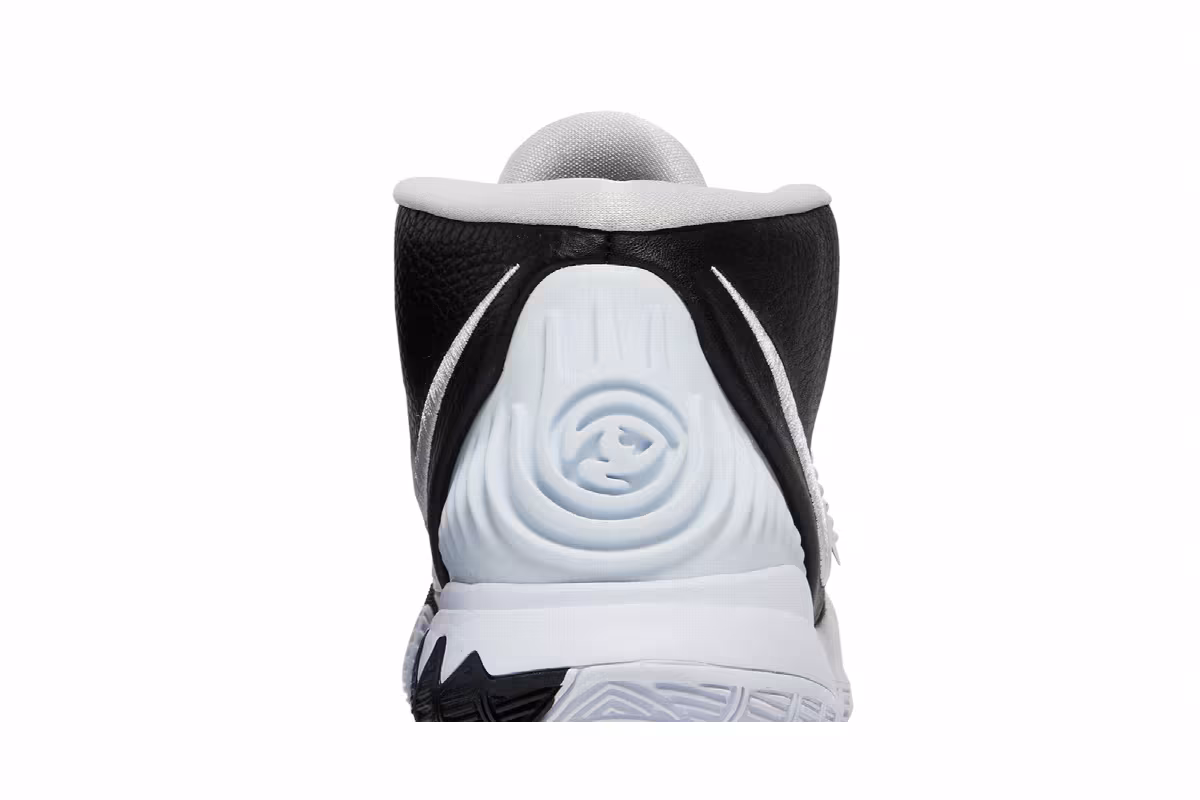Nike Kyrie 6 Team Black White, view 8