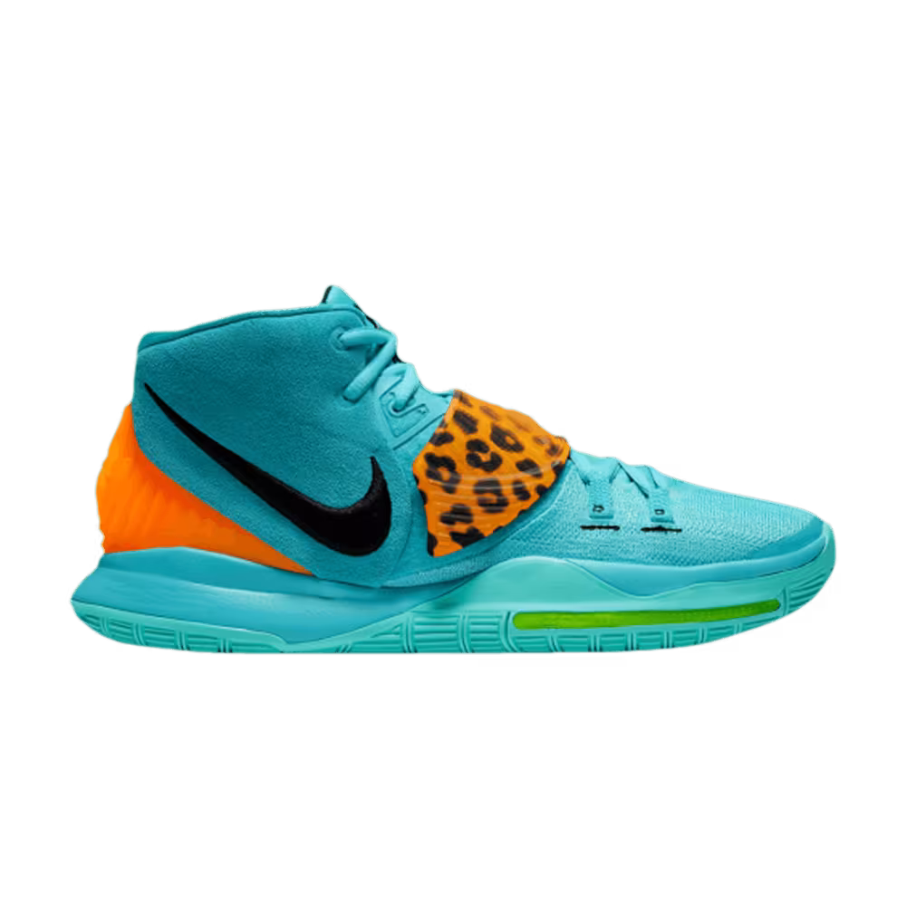 Nike Kyrie 6 EP Animal Print - Oracle Aqua