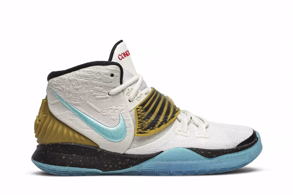 Concepts x Nike Kyrie 6 GS Golden Mummy, view 2