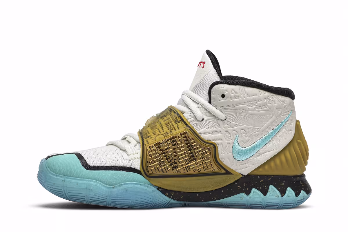 Concepts x Nike Kyrie 6 GS Golden Mummy, view 4