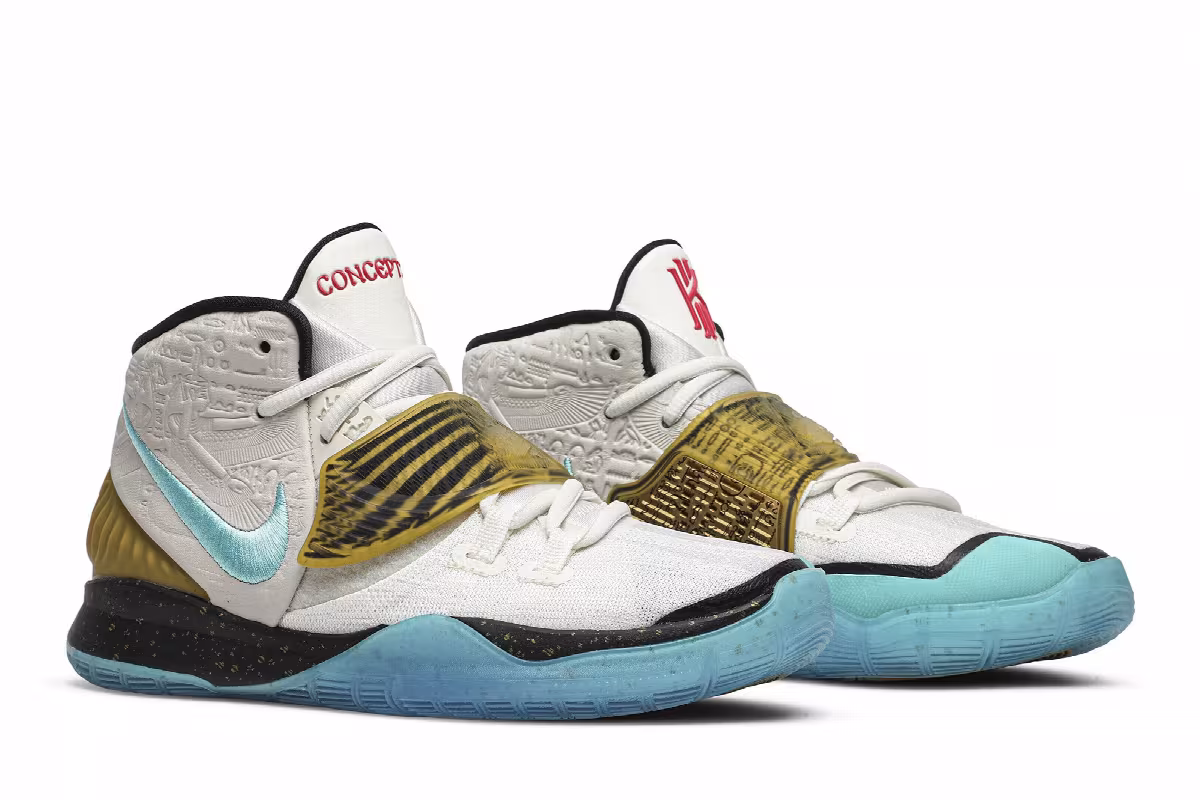 Concepts x Nike Kyrie 6 GS Golden Mummy, view 9