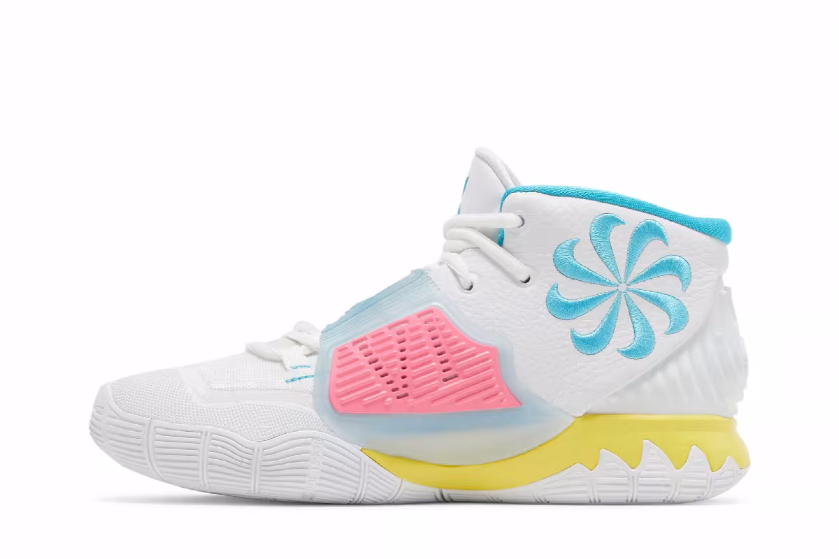 Nike Kyrie 6 GS Neon Graffiti, view 4